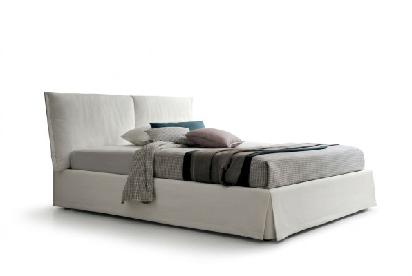 Luxus Doppel Hotel Betten 120x200 Schlaf Zimmer Weiß Textil Bett Polster Design