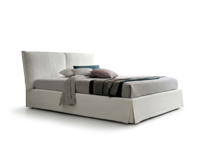 Luxus Doppel Hotel Betten 120x200 Schlaf Zimmer Weiß Textil Bett Polster Design