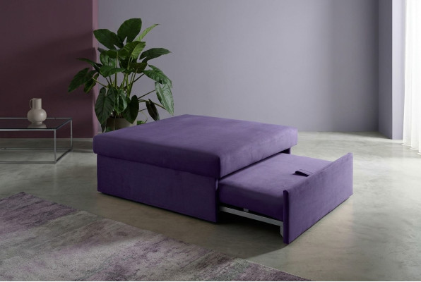 Hocker Design Polster Fußhocker Ottomane Sitz Textil Chaise Club Lounge Pufa