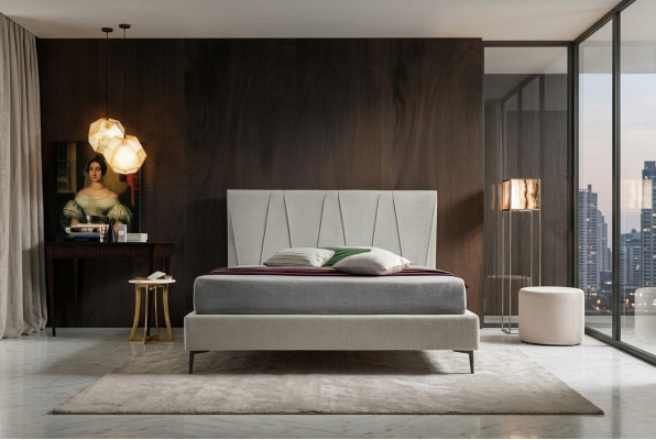 Luxus Hotel Betten Schlaf Zimmer Textil 140x200cm Bett Polster Design Italien