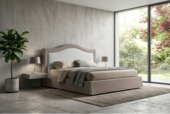 Bett Polster Design Luxus Doppel Hotel Ehe Schlaf Zimmer Textil 180x200cm Betten