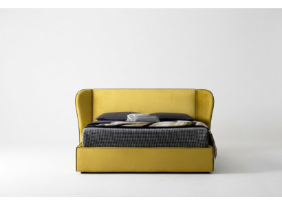 Möbel Stoff Design Einrichtung Polsterbett Rahmen Betten Luxus Bett Hotel Royal