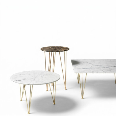 Italienische Modern Couchtisch Holz Tisch geschnitzt Luxus Design Möbel Tische