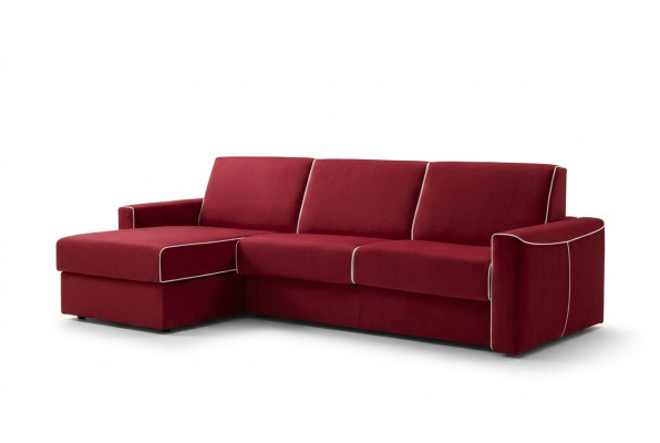 Ecksofa Modern Design Sofa Focus Stoff L-Form Couch Wohnlandschaft Italien Möbel
