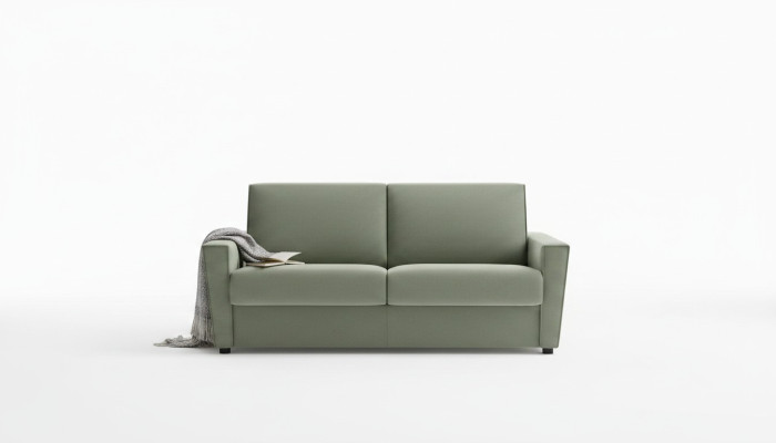 Möbel Wohnzimmer Design Grün Textil Alfitalia Moderne Design Luxus Sofa 2 Sitzer