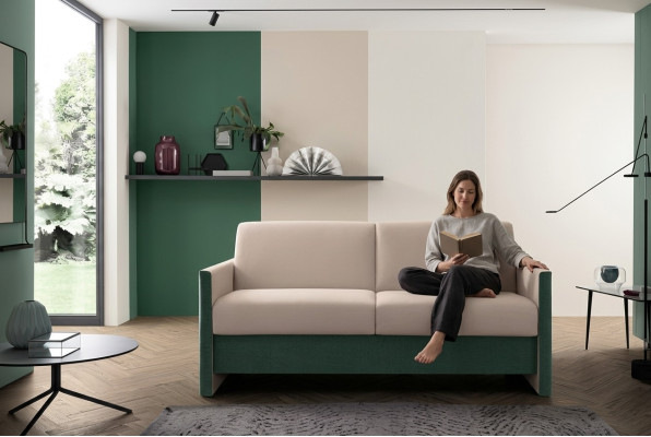 Sofa 3Sitzplatz Sofa Couch Polser Sitz Dreisitzer Alfitalia Sofas Couchen Textil