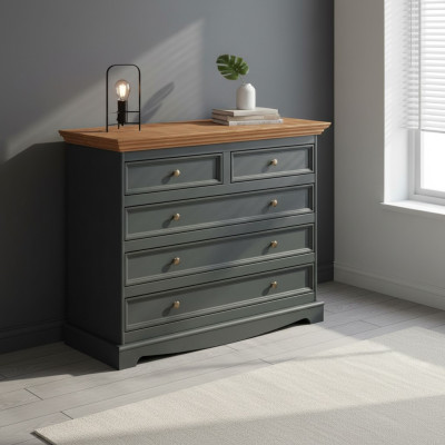 Wohnzimmer Regal Holz Luxus Moderne Schwarz xxl Kommode Side Low Board Schrank