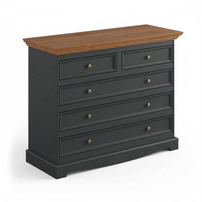 Wohnzimmer Regal Holz Luxus Moderne Schwarz xxl Kommode Side Low Board Schrank