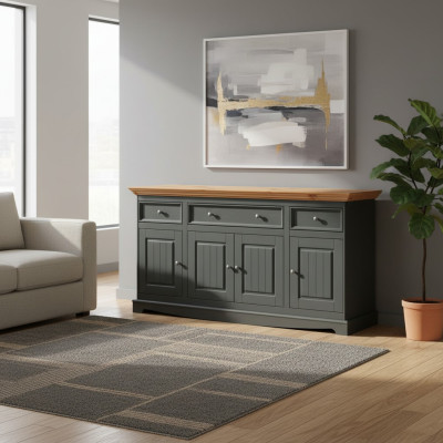 Design Klassisch Kommode Kommoden Holz Anrichte Klassisch Sideboard Hoch Schrank
