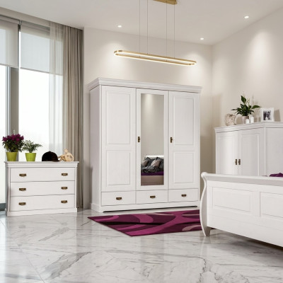 Schränke Kleider Schrank Waschraum Hochglanz Kleiderschränke Möbel Wohnen Holz