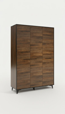 Schrank Handarbeit Vollholz Schrank Holz Kleiderschrank Schlafzimmer Holz Neu