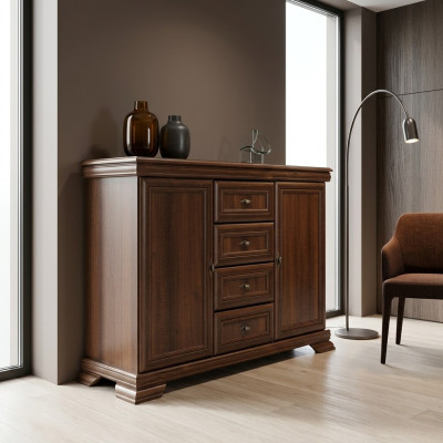 Schrank Schränke Holz sideboard Regal Schrank Neu Kommode Kommoden Klassischer