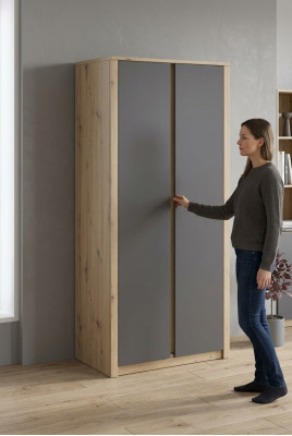 Modern Regal Kleider Schrank Schränke Anrichte Neu Mehrzweck Design Holz neu