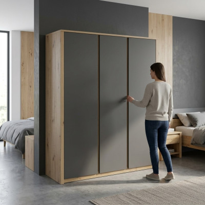 Schrank Holz Möbel Schlafzimmer Schränke Modern Stil Modern Kleiderschrank Neu