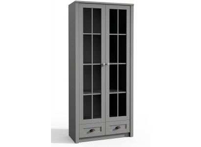 Vitrine Regal Aktenschrank Glasschrank Antik Luxus Schrank Holz Möbel Schränke