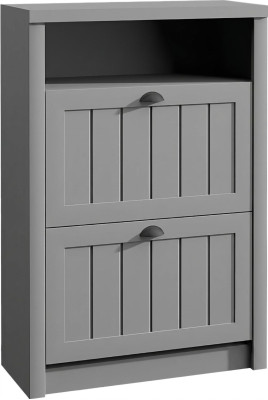 Schuhschrank Fach Kommode Holz Massive Möbel Schuhregal Regal Garderobe neu