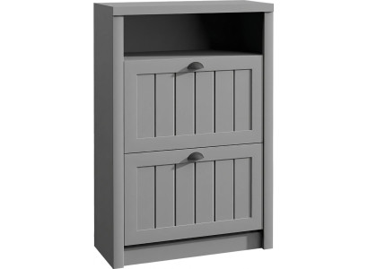 Schuhschrank Fach Kommode Holz Massive Möbel Schuhregal Regal Garderobe neu