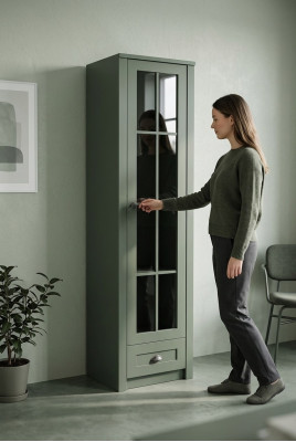 Wohnzimmer Schau Design Glas Schränke Möbel Moderne Vitrine Schrank Vitrinen Neu