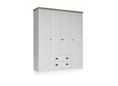 Modern Stil Kleiderschrank Schrank Holz Garderob Schlafzimmer Artdéco