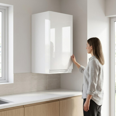 Wandregale Eckregale elegante Regale Hängende Küchenecken Regale Küchen Schrank