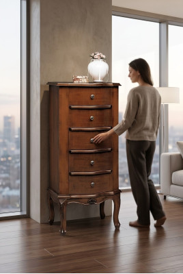 Kommode mit Schubladen Sideboard Anrichte holz Schubladenschrank Schrank Möbel