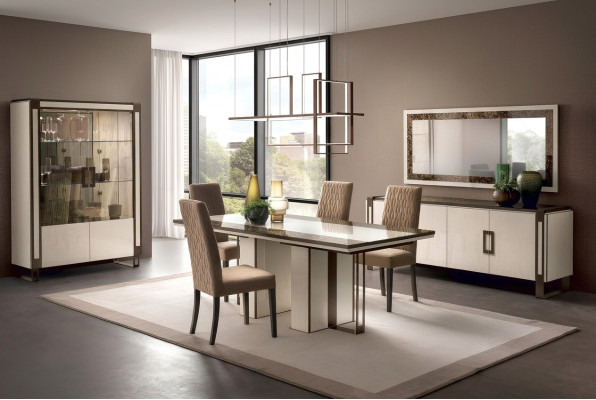 Esstisch + 4x Stühle Stuhl Modern Esszimmer Set Essgruppe Tisch Tische Garnitur