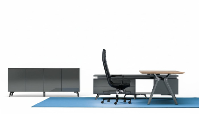 Design Schreibtisch Italienische Möbel Einrichtung Computermöbel Tisch Frezza