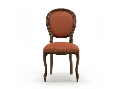 Stuhl Braun Design Wohnzimmer Esszimmer Holz Stühle Polster Lehnstuhl Möbel Neu