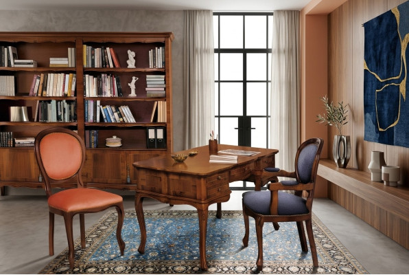 Stühle Wohnzimmer Esszimmer Lehnstuhl Polsterstuhl Armlehne Luxus Sessel Stuhl