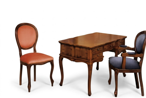 Stühle Wohnzimmer Esszimmer Lehnstuhl Polsterstuhl Armlehne Luxus Sessel Stuhl