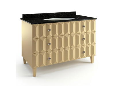 Waschbecken Waschtisch Klassischer Schrank Italienisches Badezimmer Unterschrank