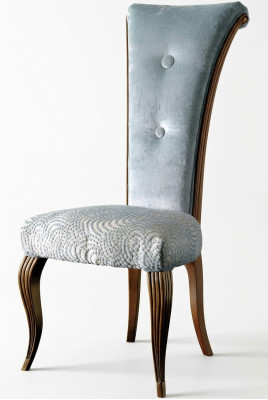 Lounge Club ohne Armlehnen Luxus Neu Klassischer Stuhl 1x Esszimmer Lehn Sessel