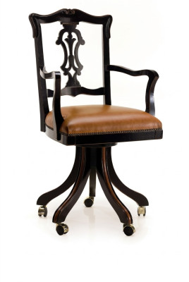 Designer Möbel Office Chef Drehbarer Luxus Büro Sessel Stuhl Polster Stühle Neu