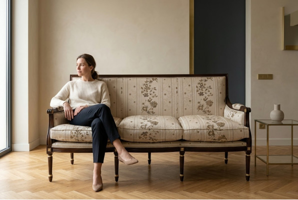 Design Polster Luxus Sitz Sofa Couch Textil Sofa 3 Sitzer Textil Dreisitzer