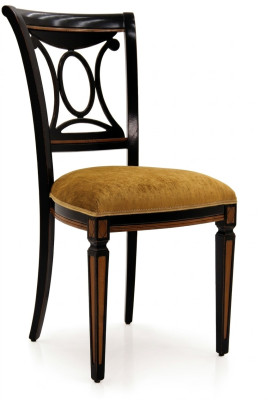 Stühle Wohnzimmer Esszimmer Lehnstuhl Polsterstuhl ohne Armlehne Luxus Sessel