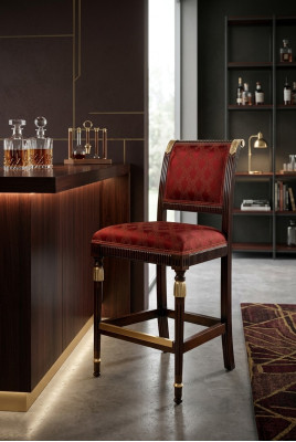 Barstühle Bar Hocker Tresen Stühle Barhocker Barstuhl Samt Stoff Lehnstuhl