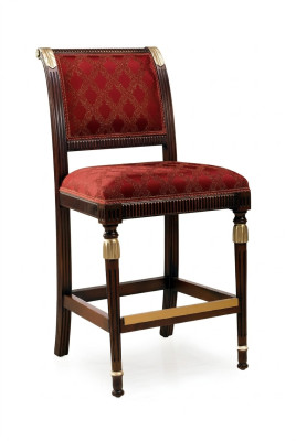 Barstühle Bar Hocker Tresen Stühle Barhocker Barstuhl Samt Stoff Lehnstuhl