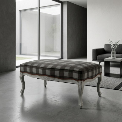 Ottomane Möbelhocker Ottoman Fußhocker Hocker Sofa Pouf Polster Beistellhocker