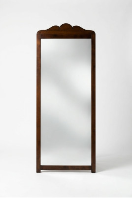 Klassischer Designer Echten Holz Rahmen XL Spiegel 84*3*205cm Spiegel Möbel Neu