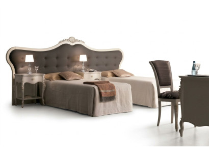 Hotel Einrichtung 2x Betten Design Moderne Schlafzimmer Luxus Möbel 2tlg. Set