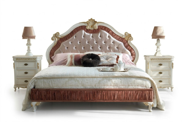 Design Modern Luxus Betten Möbel Neu Bett 2x Nachttisch 3 tlg. Schlafzimmer Set