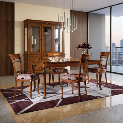 Esstisch Tisch Möbel 4x Stuhle Set 5tlg. Gruppe Design Esszimmer Garnitur Neu