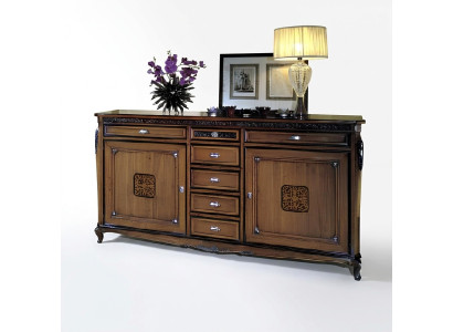 Wohnzimmer Holz Buffetschrank Anrichte Neu Sideboard Anrichte Schublade Vitrine
