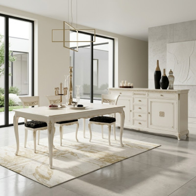 Vitrinen Anrichte Küchenbüfett Landhaus Regal Anrichte Schrank Buffet Vitrine