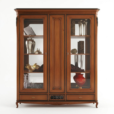 Vitrine Regal Bücherschrank Wohnwand Schrank Möbel Regale Schränke Wand Möbel