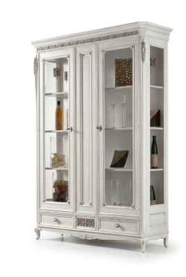 Design Anrichte Italienische Möbel Sideboard Designer Luxus Holz Vitrine Schrank