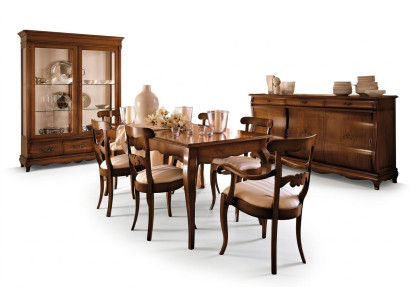 Möbel Einrichtung Gruppe Tisch + 6 Stuhl Set 7tlg. Esstisch Garnitur Esszimmer