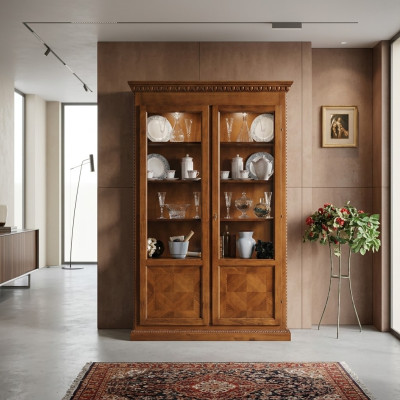 Italienische Möbel Einrichtung Regale Vitrinen Anrichte Vitrine Buffetschrank