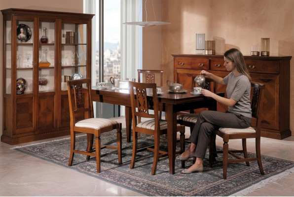 Design Möbel Einrichtung Tische Massivholz Tisch Neu Luxus Esstisch Italienische