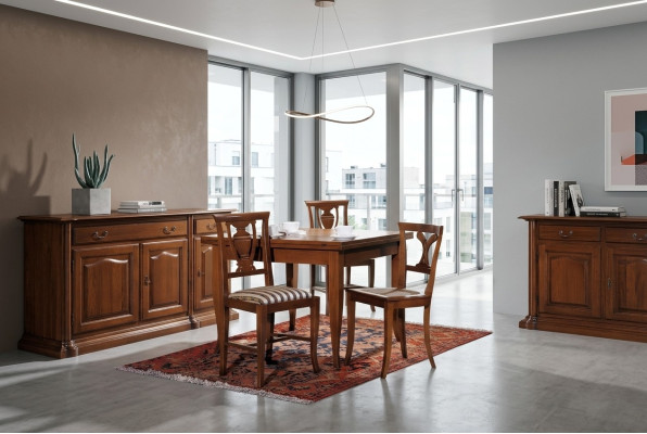 Italienische Esstische Tisch Holz Tische Möbel Esstisch Antik Stil Massivholz